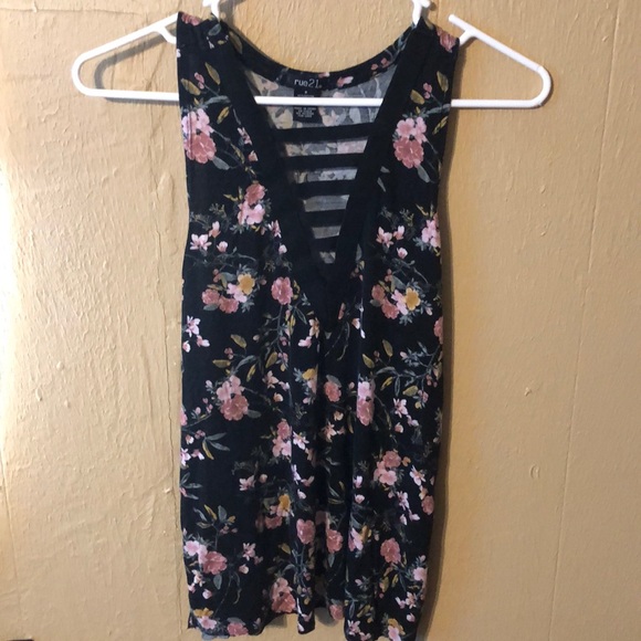 Flower printed Tank top - Picture 1 of 1